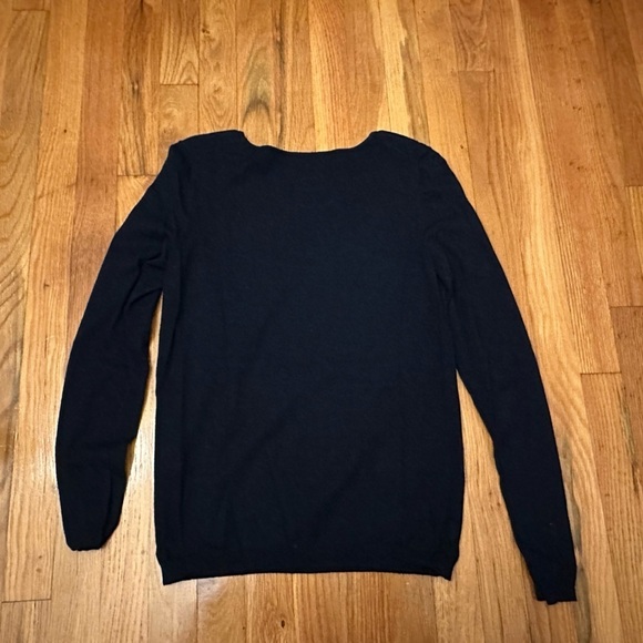 Talbots Black Long Sleeve Top Size Small - Picture 5 of 6